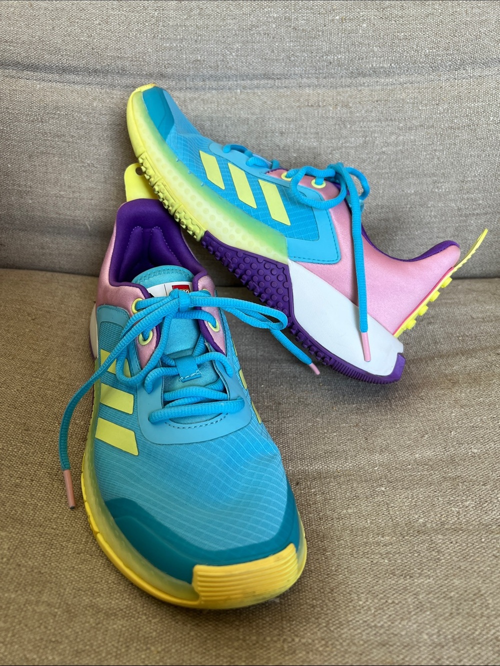 adidas x Lego YOUTH Size 6 Sneakers